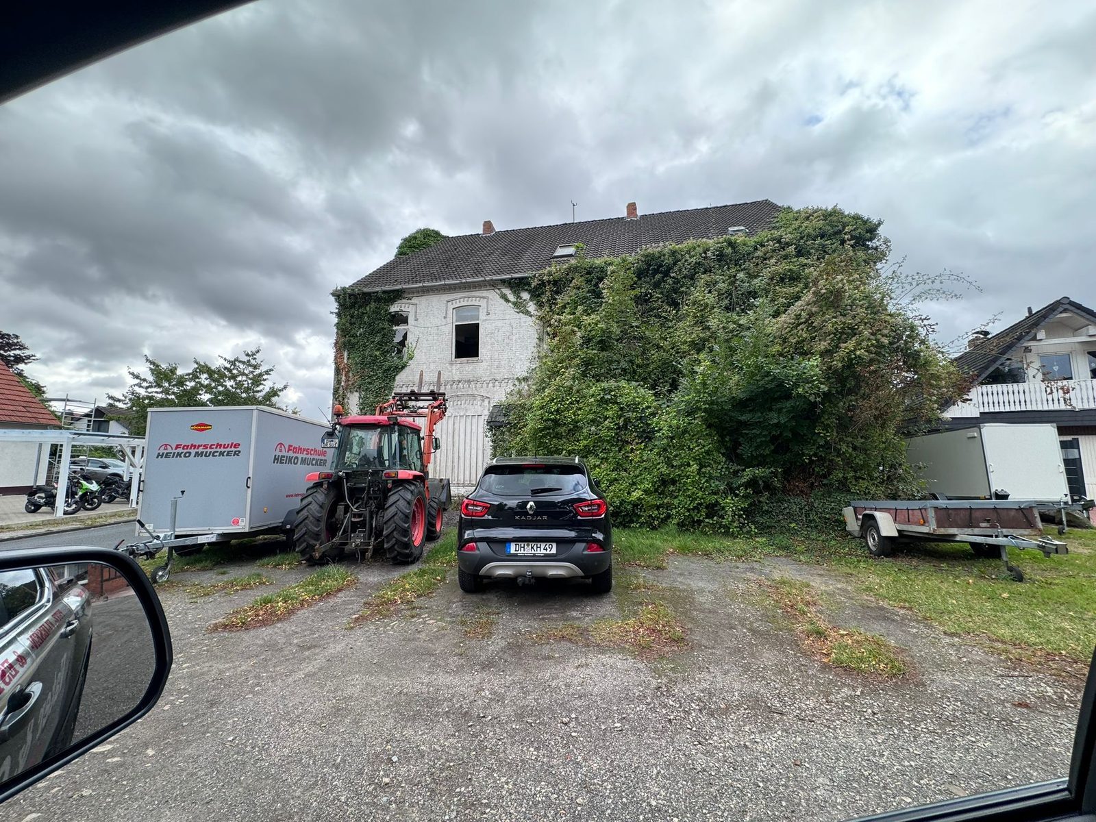 Farmhouse with outbuilding